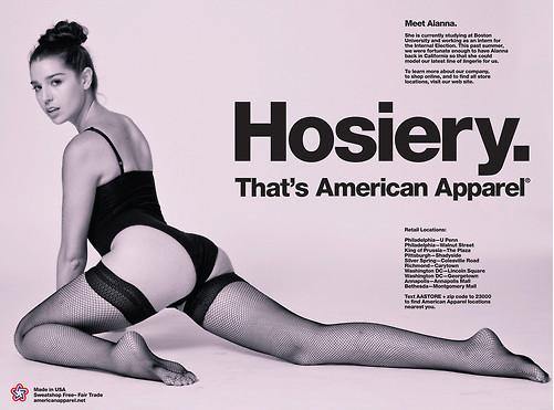 Os anúncios mais controversos da American Apparel - Sexy One
